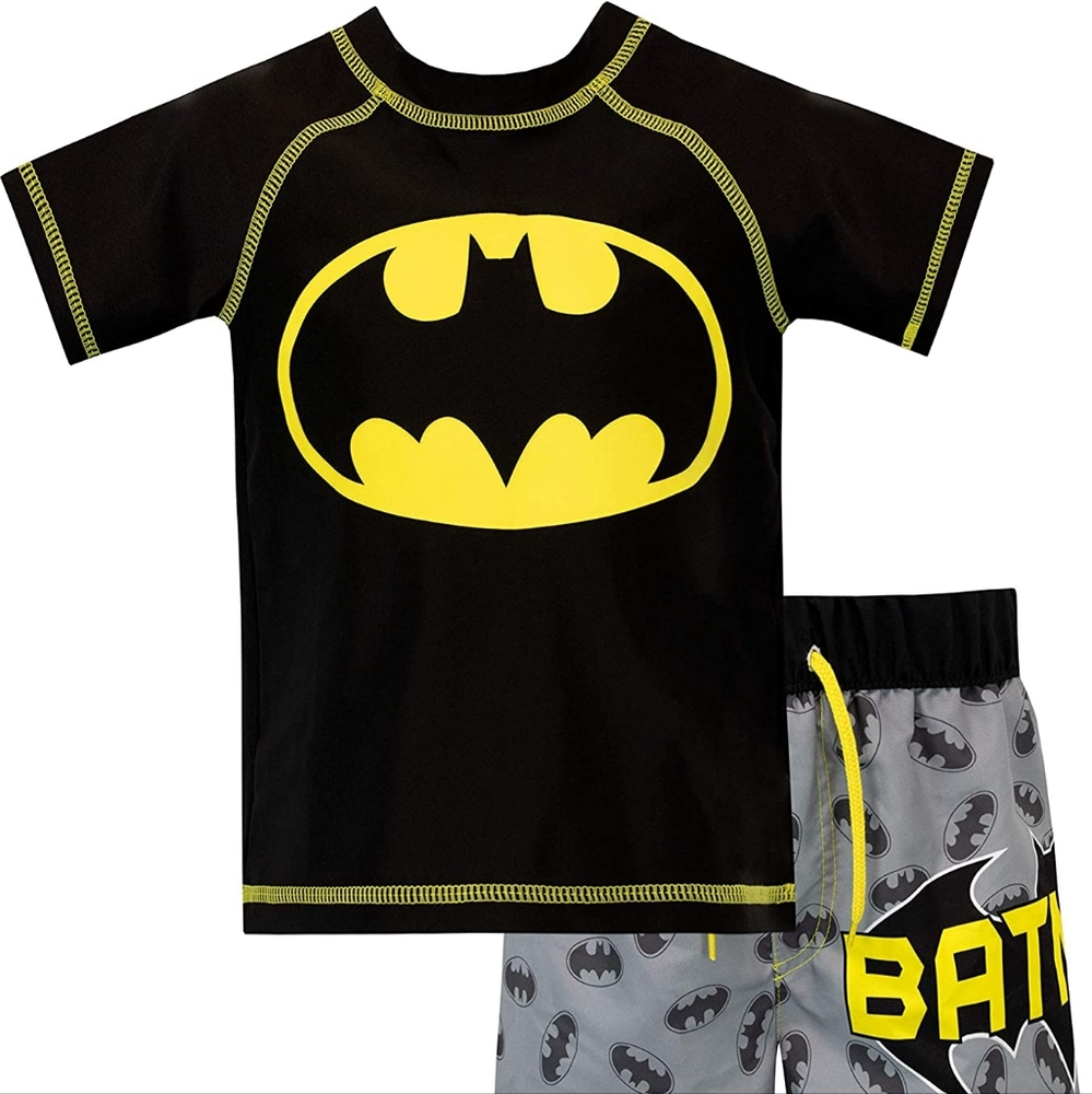 Batman Boys Two Piece Swim Set